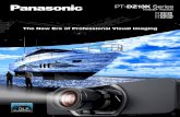 PT-DZ13K Series - Panasonic Global · • 3D color management system ... • Progressive cinema scan (3:2 pulldown) ... PT-DZ13K Series with System Daylight View 2 PT-DZ13K
