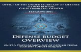 Preface - comptroller.defense.gov · Overview – FY 2017 Defense Budget TABLE OF CONTENTS iv 6. Take Care of Our People 6-1 Military Compensation ..... 6-3