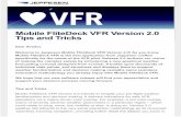 Mobile FliteDeck VFR - Jeppesenww1.jeppesen.com/aviation/products/mobile-flitedeck-vfr/docs/EMEA... · Mobile FliteDeck VFR Version 2.0 Tips and Tricks Dear Aviator, Welcome to Jeppesen