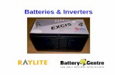 Batteries and Inverters - First National Battery and... · Batteries and Inverters Basics ... For home standby use one normally needs an inverter with a built-in battery charger.