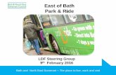 East of Bath Park & Ride 1 LDF … · In this meeting we plan to discuss: 1. ... Opportunity to improve local transport ... River Avon SNCI, ...