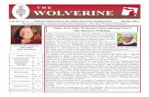 T H E WOLVERINE - Delta Kappa Gamma Spring Edition of... · projects and training with the Washington, ... Nancy Everett (Alpha Xi) ... jlmiles1@att.net with current members. WOLVERINE