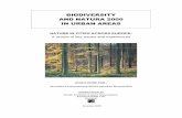 BIODIVERSITY AND NATURA 2000 IN URBAN AREAS · Report on Biodiversity and Natura 2000 in urban areas December 2006 ... Basque Country –restoring a derelict indu strial site ...