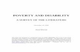 POVERTY AND DISABILITY - World Banksiteresources.worldbank.org/INTPOVERTY/Resources/WDR/Backgroun… · This paper was prepared as a background paper for WDR 2000 ... and C. Hansen