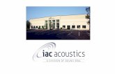 Presented by - IAC Acoustics · Presented by Dan O’Brien ... acoustics & noise control markets. ... MARK SMITH. WEST, MEXICO. msmith@soundseal.com 800-954-1998 x235. MARK SIMNICK.