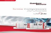 Screw Compressors · Screw Compressors ESM 160 – 290 Fixed Speed VS 160 – 290 Variable Speed. GARDNER DENVER | COMPRESSED AIR TECHNOLOGIES 2 The perfect fit …