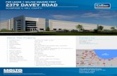 FOR LEASE > 124,740 SQUARE FEET 2379 DAVEY ROAD · FOR LEASE > 124,740 SQUARE FEET 2379 DAVEY ROAD WOODRIDGE, IL (WILL COUNTY) No warranty or representation is made to …