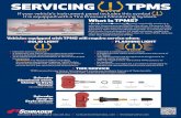 Servicing TPMS - Titan TPMS Tire Pressure Sensors · Servicing TPMS If your vehicle’s instrument panel includes this symbol it is equipped with a Tire Pressure Monitoring System.