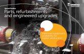 Apron Feeders Parts, refurbishments and engineered upgrades€¦ · 2 With Metso’s deep equipment knowledge, coupled with access to original design specifications and specialized