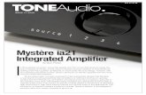 Mystère ia21 integrated amplifier I · Mystère ia21 integrated amplifier ... a new brand of push-pull pentode tube amplifiers, ... tube cage will keep everything out of harm’s