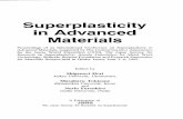 Superplasticity in Advanced Materials - GBV · Proceedings of an International Conference on Superplasticity in Advanced Materials, ... of HPb59-l Brass 81 Chin Liu, ... Akihiko Miyazaki