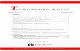 AX INFORMATION BULLETIN - ird.govt.nz · AX INFORMATION BULLETIN Volume Ten, No.9 September 1998 Contents ... exemption applies only to joint tenants transferring land …