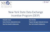 New York State Data Exchange Incentive Program (DEIP) · New York State Data Exchange Incentive Program ... •Data Exchange Incentive Program (DEIP) ... validated HITRUST assessment