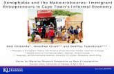 Xenophobia and the Makwerekweres: Immigrant Entrepreneurs ...ipsr.ku.edu/migration/symposium/ppt/Chikanda.pdf · Xenophobia and the Makwerekweres: Immigrant Entrepreneurs in Cape