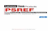 Products PSREF - Lenovopsref.lenovo.com/syspool/Sys/i_pdf/psref512TS.pdf · Product Specifications Reference ... 11e Series 5 ThinkPad E560 37 ... Cel N3160 1.6 GHz 2.24 GHz 2MB Intel