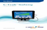 C-Trak Galaxy - Care Wise Galaxy Manual EU... · ®1.2 C-Trak Getting Started Guide 3 1.3 C-Trak® Quick Reference for Surgical Use 4 ... In sentinel node procedures, ... C-Trak Galaxy