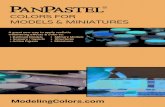 COLORS FOR MODELS & MINIATURES - Scenic Express Hobby Catalogue 1.13… · 4Action Figures 4 Miniatures COLORS FOR MODELS & MINIATURES ® ... lMixable - mix & layer like paint to