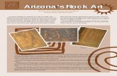 Arizona’s Rock Art · Arizona’s Rock Art. Kirk Astroth, Ph.D ... One of the largest petroglyph panels in the state is near the University of Arizona’s V Bar V Ranch north of