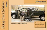Pickup Truck Solutions - Lift and Go Mobility Scooter ...liftandgomobility.com/PDF/Pickup_Truck_Brochure_12-09.pdf · Turny ™ (TAS 2560/2560E) Stow-Away ™ (TAS-1850) Lift and