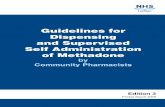 by Community Pharmacists · by Community Pharmacists Edition 3 ... General Principles of Dispensing and Supervising Self Administration ... Standard Operating Procedures 23