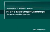 Plant Electrophysiology - diyhpldiyhpl.us/~nmz787/pdf/Plant_Electrophysiology___Signaling_and... · Preface Plant electrophysiology is the study of the electrochemical phenomena associated
