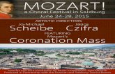 MOZART! - Music Celebrations Internationalmusiccelebrations.com/festivals/2015/pdfs/mozart-brochure.pdf · usic Celebrations International is pleased to present the Mozart Choral