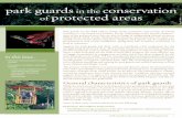 park guards in the conservation protected areas - CBD Home guards in the conservation of... · Park Guards in the Conservation of Protected Areas park ... radios and uniforms, as