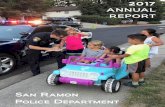 San Ramon Police Department Annual Report II Mission The San Ramon Police Department is committed to providing the highest quality police service to those who live and work in the