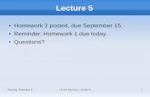 CS 475 Lecture 5 - University of Evansvilleuenics.evansville.edu/~hwang/f11-courses/cs475/lecture05-reliable... · Stop-and-Wait The simplest ARQ scheme is the stop-and-wait algorithm.