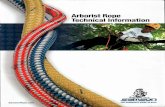 Arborist Rope Technical Information - ArborMaster Arborist Rope Technical... · Arborist Rope Technical Information ... These knots are used in conjunction with one another to attach
