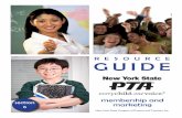 RESOURCE GUIDE - Home - NYS PTA · New York State PTA Resource Guide 1 ... • Send a cordial letter of invitation to support the PTA to each ... convenient place at every PTA meeting,