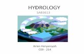 Hydrology - Faculty of Civil Engineering — "The Best ...civil.utm.my/arien/files/2012/12/Introduction-to-Hydrology.pdf · Synopsis • The course emphasizes hydrology and its application