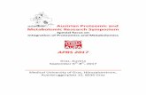 APRS2017 program - AuPA · P3: Dolly Mushahary, Univ. Nat. Res. Life Sci. Vienna: 2D-DIGE of extracellular matrix proteome from 3D cultured mesenchymal stem cells, and its secretome