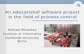 An educational software project in the field of process ...ritzschk/paper/albanien_08.pdf · An educational software project in the field of process control Michael Ritzschke Institute