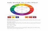 Andy Warhol: The Color Wheel - Valley Ridge Academy PTOvalleyridgeacademypto.com/art/pdf/AS_Warhol.pdf · Andy Warhol: The Color Wheel Primary Colors Primary colors are the three