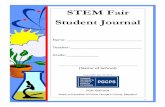 Student Journal - Miss Whelan's Science Classmswhelanj.weebly.com/.../8/2/1/...student_journal1.pdf · incorporated into this revised STEM Fair Student Journal. Additional thanks