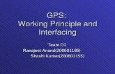 GPS Working and Interfacingcourses.daiict.ac.in/pluginfile.php/5863/mod_resource/content/0/... · Working Principle and Interfacing Team D1 Ranajeet Anand(200601186) ... 000.5 Speed