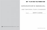 OPERATOR'S MANUAL - Furuno · NETWORK FISH FINDER DFF1-UHD OPERATOR'S MANUAL  Model. i IMPORTANT NOTICES General • This manual has been authored with simplified grammar…