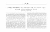 COOPERATION AND THE USE OF TECHNOLOGY - … · PB378-30 PB378-Jonassen-v3.cls September 8, ... COOPERATION AND THE USE OF TECHNOLOGY David W. Johnson and Roger T. Johnson ... Harold