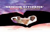 Department of Community and Cultural Affairs SENIOR ... · Department of Community and Cultural Affairs SENIOR CITIZENS' ... namely - patience, foresight and humility. ... Mrs. Theresa