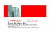 Oracle Database 11g Partitioning, the Next Generation .Oracle Database 11g Partitioning, the Next