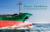 Thun Tankers - Thunbolagenthun.se/wp-content/uploads/2014/08/thun_tankers.pdf · Unlike the rest of the fleet they bore the ship owner’s ... 1967/75, 2.006, 1969, 2.976 Nordic Tiger*,