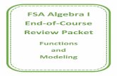 Functions and Modeling - Shenandoah Middle Schoolshenandoahmiddle.com/wp-content/uploads/2017/04/... · FSA Algebra 1 EOC Review 2016-2017 Functions and Modeling ... 28 MAFS.912.F-IF.3.7