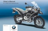 Machine The Ultimate Riding R1200GSAdventure …glomstadmotor.no/upload/Bruksanvisninger/R models/R1200GSA/R1200… · community of BMW riders. Familiarise yourself with your new