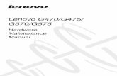 Hardware Maintenance Manualstatic.highspeedbackbone.net/pdf/Lenovo G570 4334... · iv About this manual This manual contains service and reference information for the following Lenovo