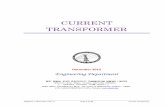 CURRENT TRANSFORMER - West Bengal State …wbsetcl.in/SubStation/CURRENT TRANSFORMER-rev2.pdfWBSETCL / TECH SPEC / Rev.-2 Page 1 of 16 Current Transformer CURRENT TRANSFORMER December