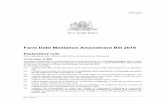 Farm Debt Mediation Amendment Bill 2018 Print.pdf · parties, and. Page 2 Farm Debt ... negotiation process that is facilitated by a neutral and independent ... exception to an offence