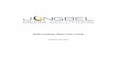 Audio Loudness Meter User’s Guide - from Jongbel · DirectShow architecture are listed and available for selection. After the Input Audio Device selection, the input parameters