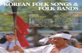 .KOREAN FOLK SONGS & FOLK BANDS Keith Howard Professor, Folk Music School of Oriental and Afñcan
