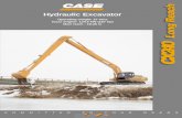 Hydraulic Excavator - kasto-tabor.czkasto-tabor.cz/files/ke-stazeni/prospekt-case-cx240lr-engl.pdf · Hydraulic Excavator Operating weight: 27 tons Isuzu engine: 124.5 kW ... by a